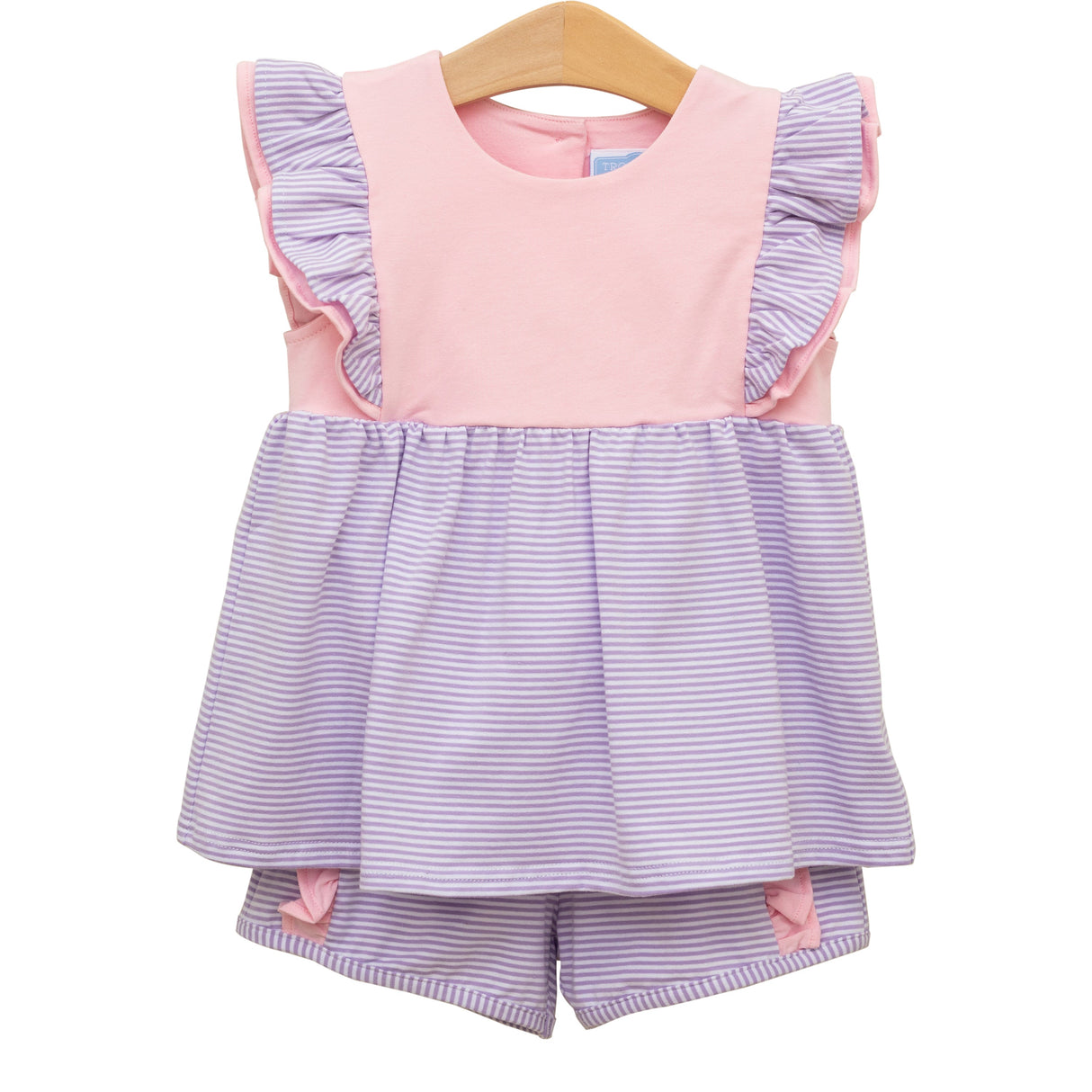 Rosie Lavender and Pink Short Set