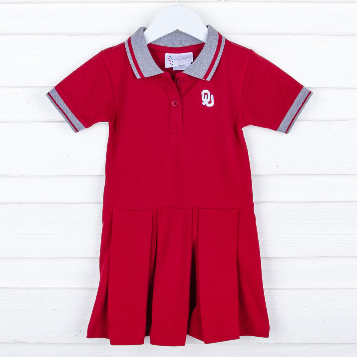 Collegiate Polo Dress – Classic Whimsy
