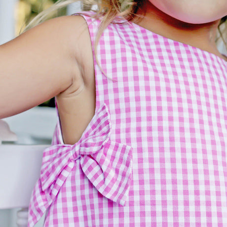 Pink Gingham Eleanor Dress