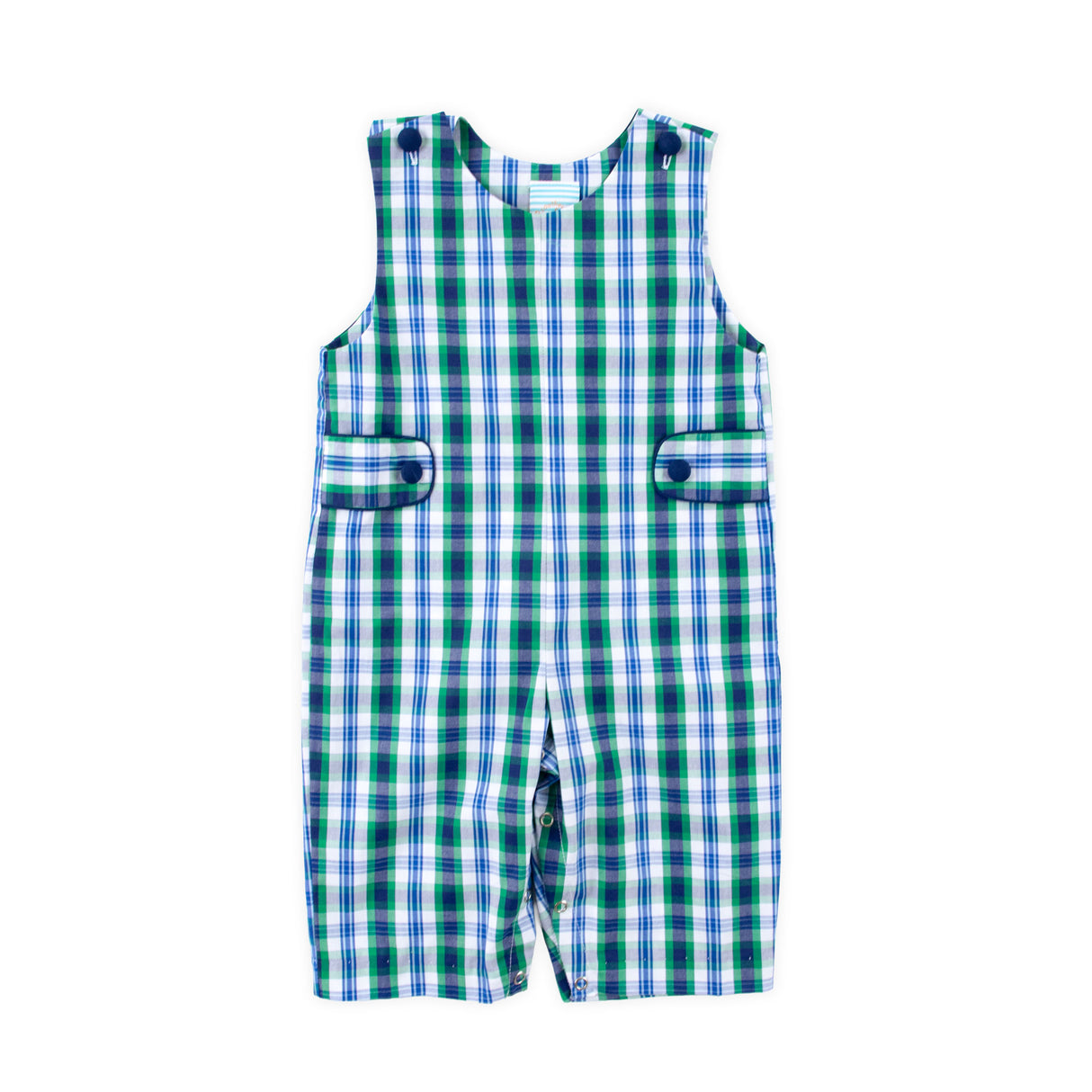 Steward Plaid Longall with Tabs