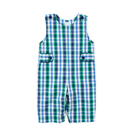 Steward Plaid Longall with Tabs