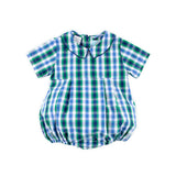 Steward Plaid  Collared Bubble