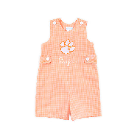 Clemson Embroidered Orange Jon Jon