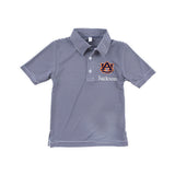 Auburn Embroidered Navy Performance Polo