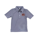 Auburn Embroidered Navy Performance Polo