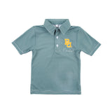 Baylor Embroidered Hunter Green Performance Polo
