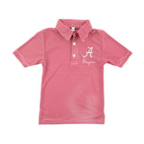 Alabama Embroidered Red Performance Polo