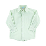 Light Green Gingham Button Down Shirt