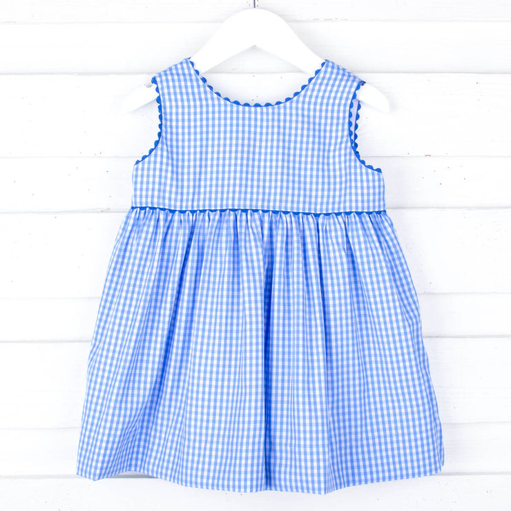 Happy Spring Blue Betsy Dress