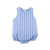Summer Time Blue Gingham Sun Bubble