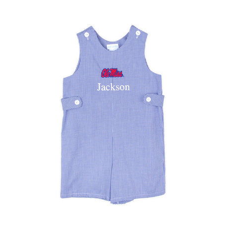 Ole Miss Embroidered Navy Jon Jon