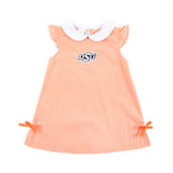 Oklahoma State Embroidered Orange Dress