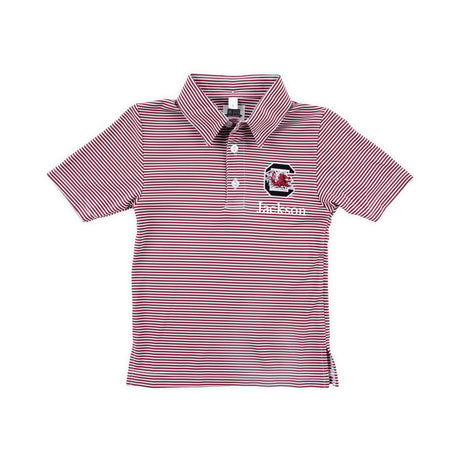 South Carolina Embroidered Maroon Performance Polo