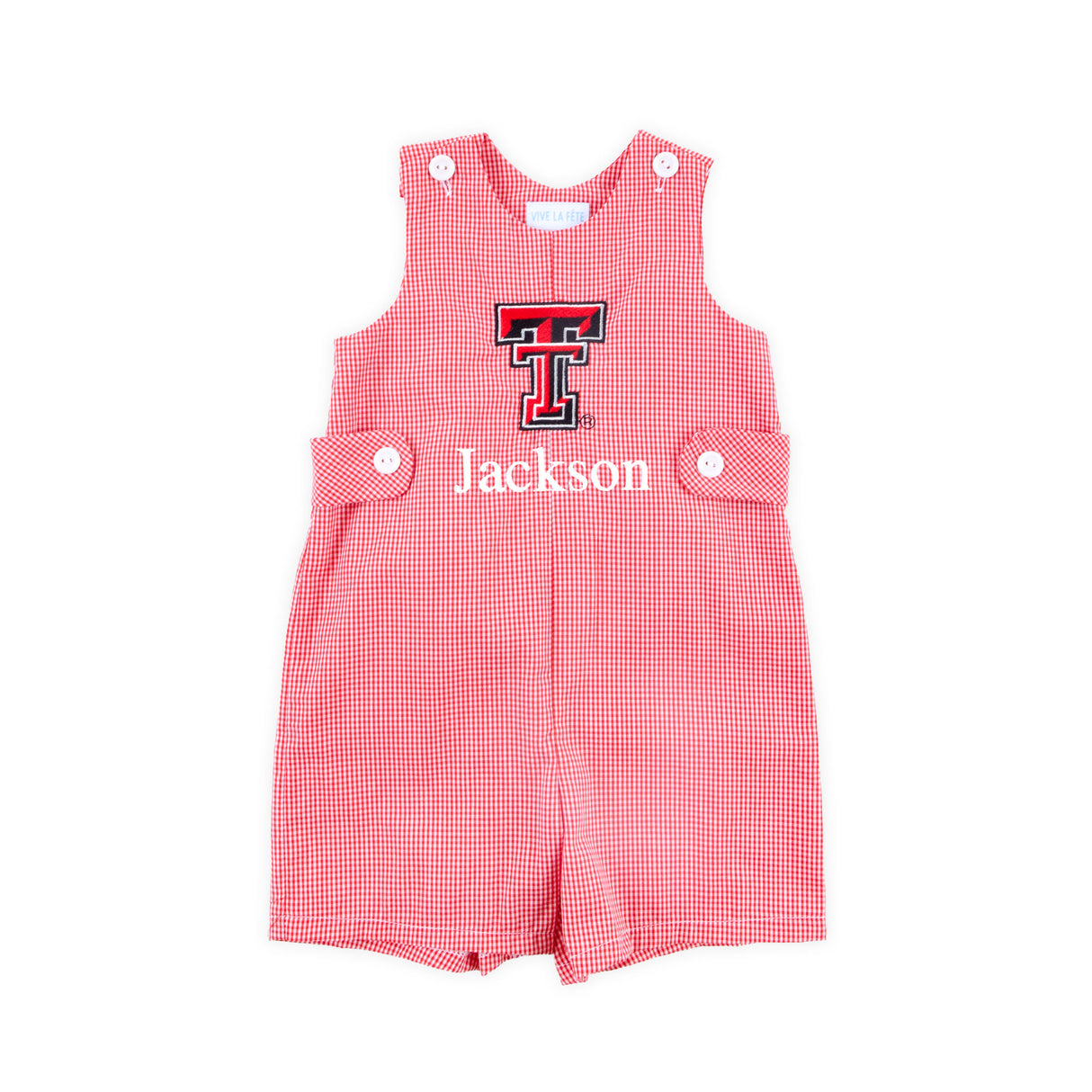 Texas Tech Embroidered Red Jon Jon