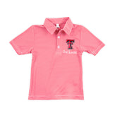Texas Tech Embroidered Red Performance Polo