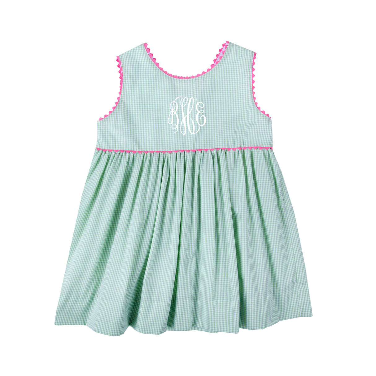 Happy Bunny Light Green Gingham Betsy Dress