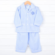 Blue Stripe Classic Pajamas