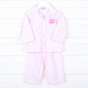Pink Stripe Classic Pajamas