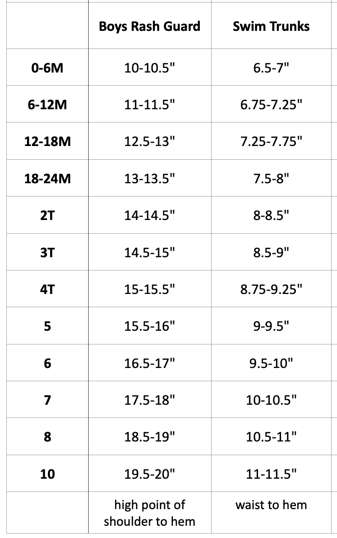 Size guide