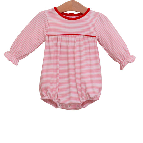 Ellie Long Sleeve Stripe Knit Bubble