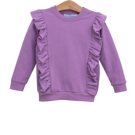 Laura Ruffle Pullover Sweater