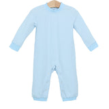 Miller Light Blue Stripe Knit Romper