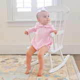 Pink Gingham Long Sleeve Bodysuit