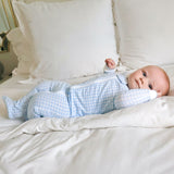 Gingham Zip Sleeper