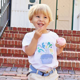Third Birthday Cupcake Short Sleeve Shirt