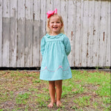 Mint Green Gingham Blair Dress
