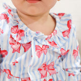 Bow Beauty Ruffle Sleeper