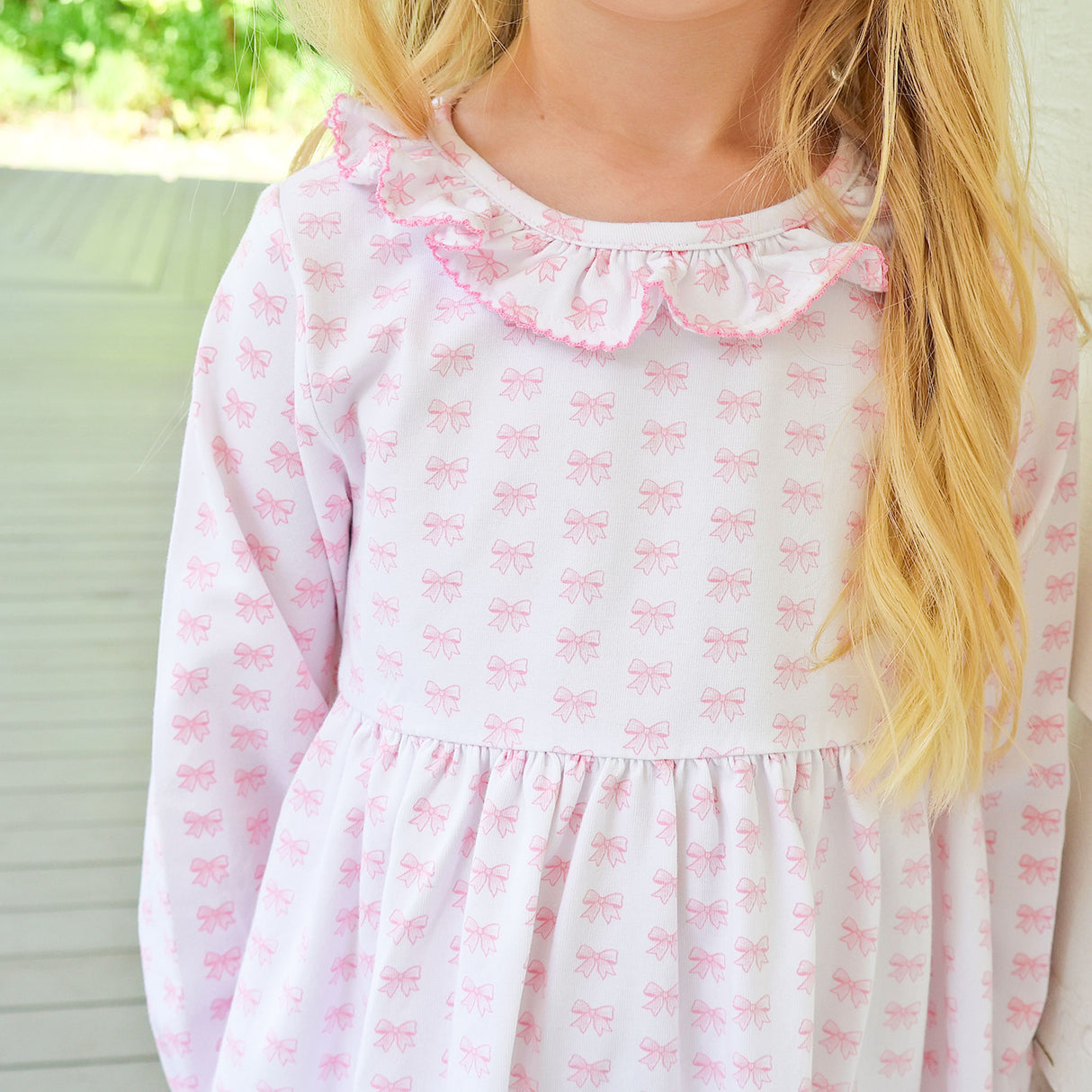Bow Print Eden Dress