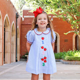 123 Blue Gingham Camila Dress