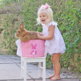 Enchanted Floral Bunny Smocked Bubble