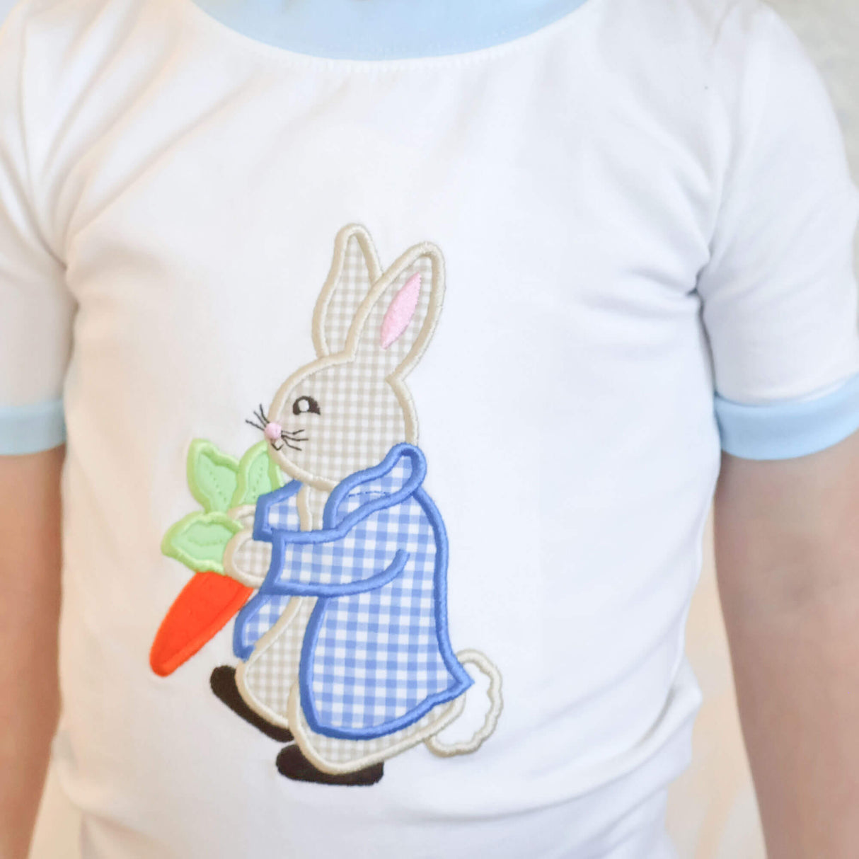 Storybook Friends Blue Stripe Pajamas