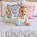 Peeps Pastel Blue Stripe Pajamas