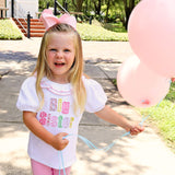 Big Sister Multi Color Ruffle Top