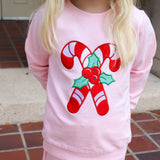 Candy Cane Pink Jogger Set