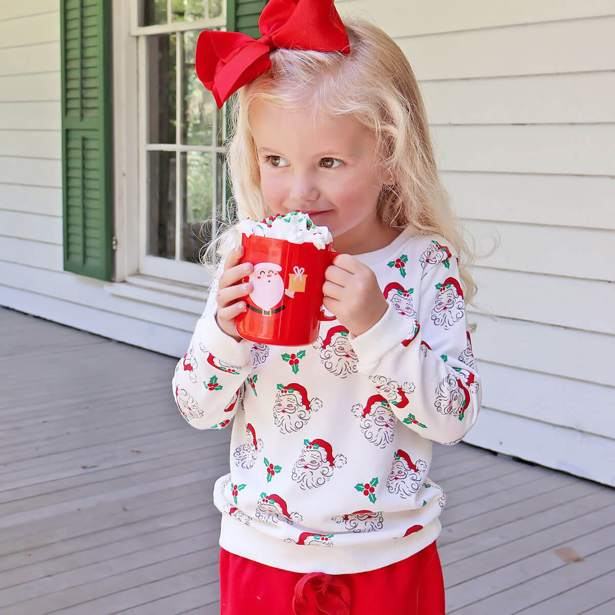 Vintage Santa Jogger Set