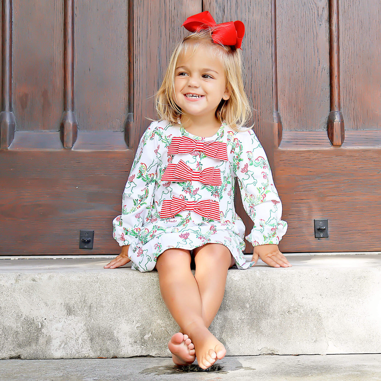 Prancing Reindeer Coco Dress