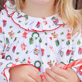 Christmas Delights Ruffle Collared Bubble