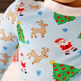 Christmas Cheer Blue Pajamas