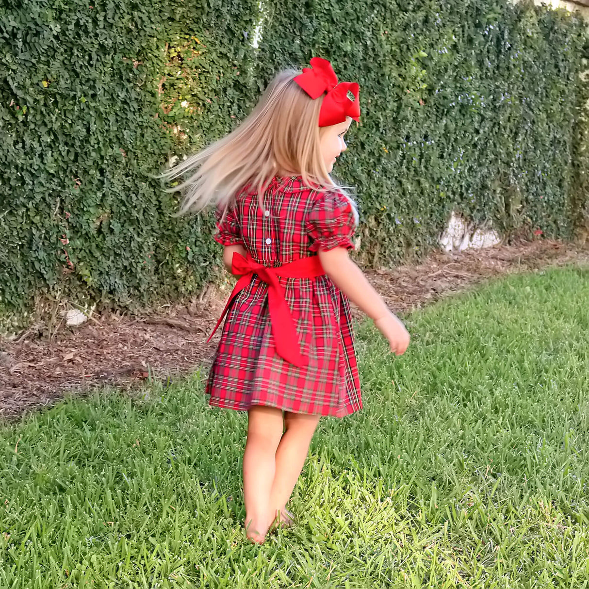 Westmount Plaid Red Paige Dress