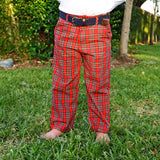 Westmount Plaid Red Standard Pants