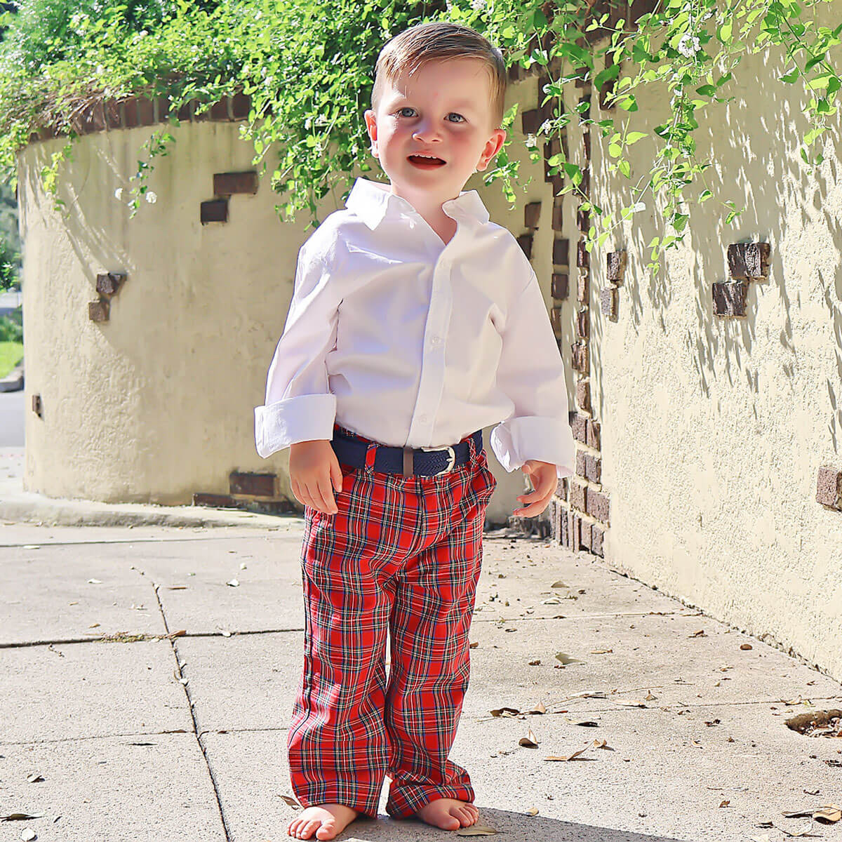 Westmount Plaid Red Standard Pants