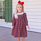 Christmas Eve Plaid Virginia Dress