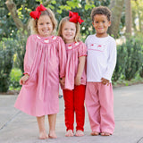 Santa's Favorite Smocked Pant Set