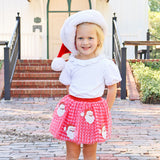 Happy Santa Sequin Tutu Skirt