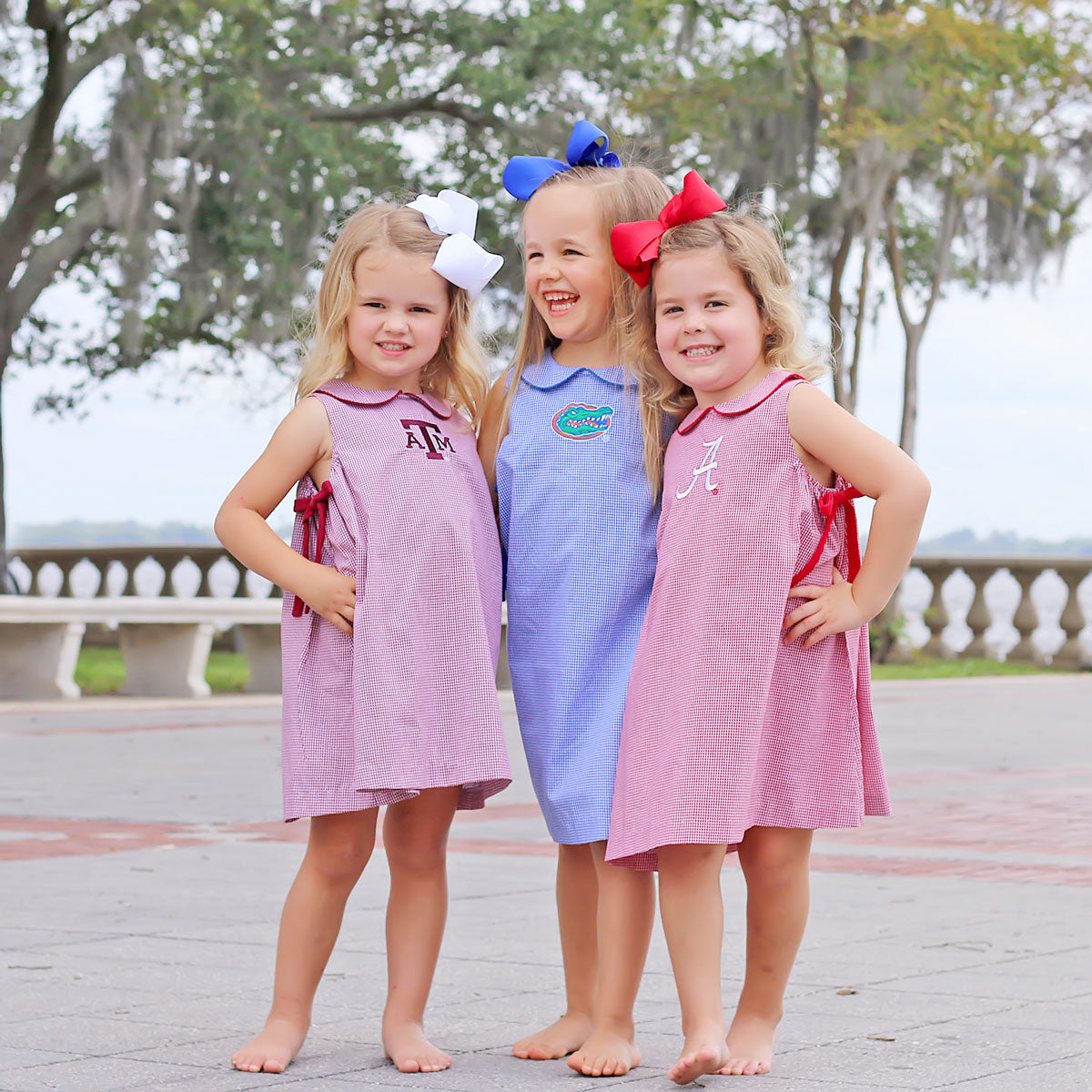 Alabama Embroidered Red Dress