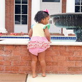 Colorblock Stripe Alexa Bubble